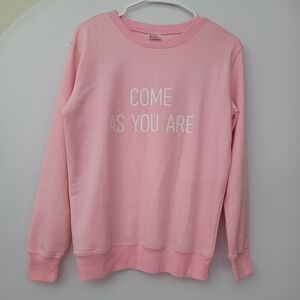 Pink Crewneck Sweater